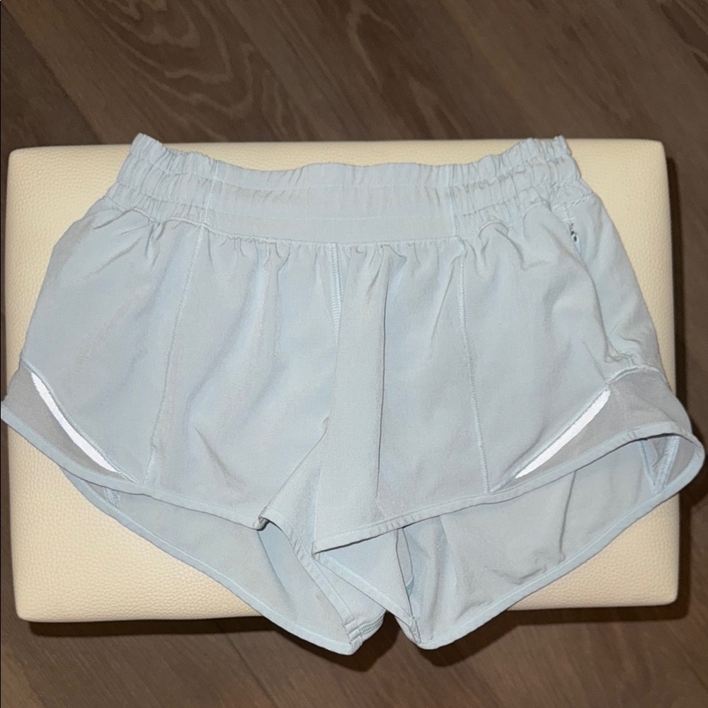WORN lululemon hotty hot shorts size 2; 2.5